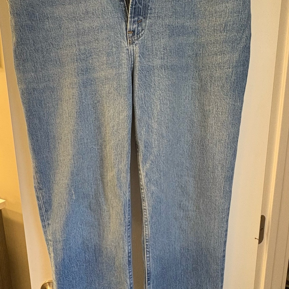 Classic Blue Straight Leg Women's Jeans